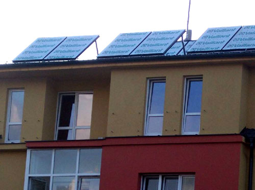 Solární vytápění bytů 