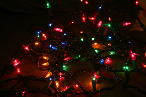Světelné řetězy – ta pravá atmosféra Vánoc